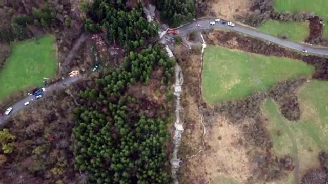 Modena - MALTEMPO. FRANA NEL MODENESE CONTRO CASE E STRADE, SINDACO: AIUTATECI -2- (15.04.25)