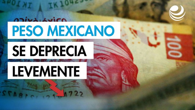 Peso mexicano se deprecia levemente ante el dólar en mercado atento a Donald Trump