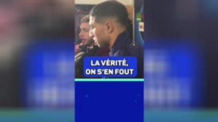 PSG - Hakimi : “Arsenal ou le Real ? La vérité, on s’en fout !”