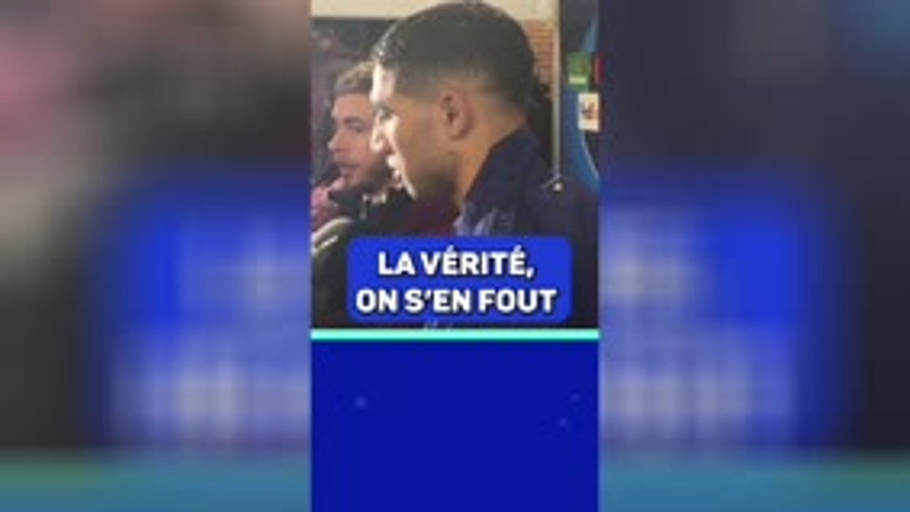 PSG - Hakimi : “Arsenal ou le Real ? La vérité, on s’en fout !”