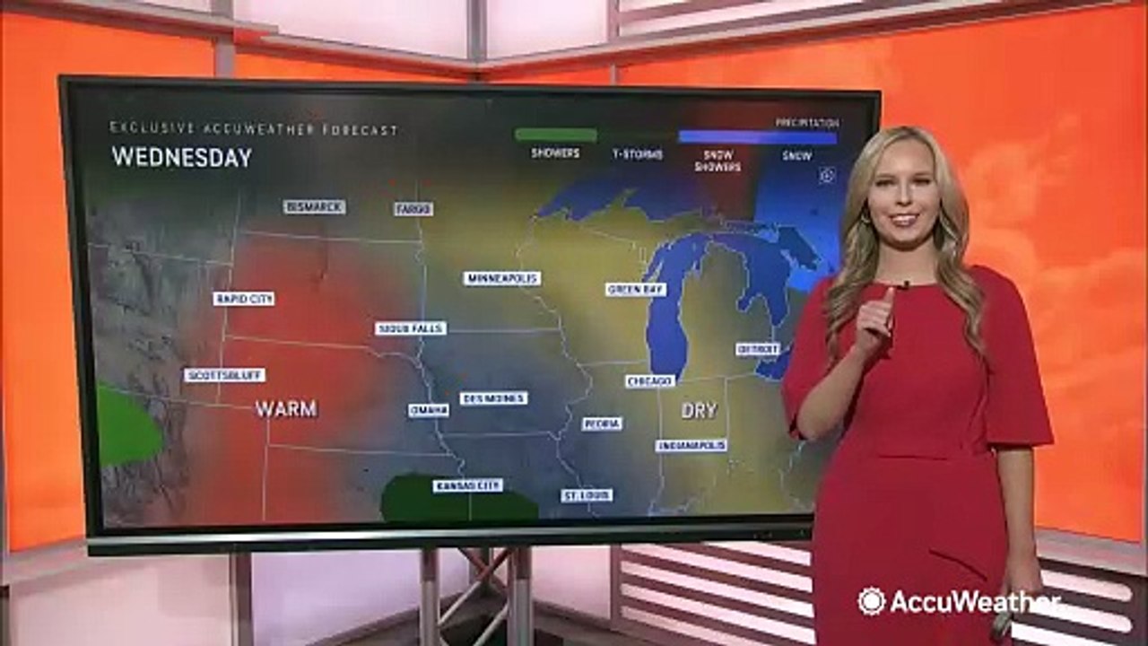 Storms that can drop large hail returning to the Midwest this week