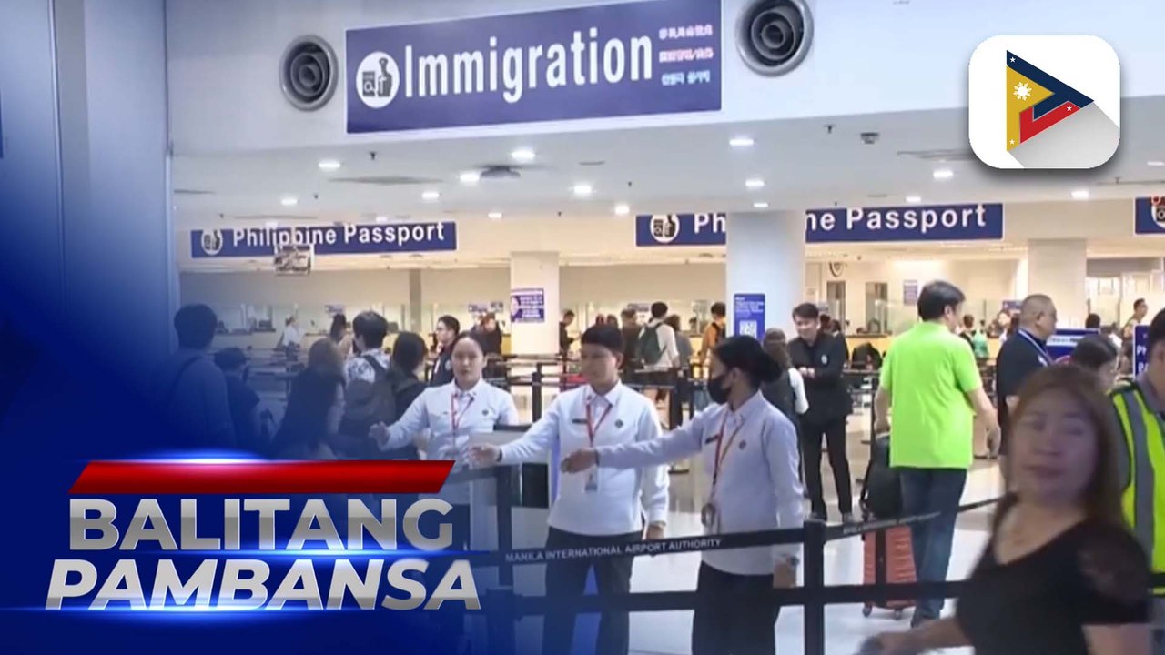 Higit 50 karagdagang immigration counters para sa int’l passengers at OFWs, binuksan na...