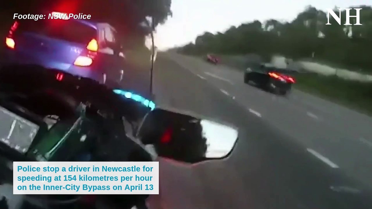 Newcastle speeding driver - Newcastle Herald - April 16, 2025