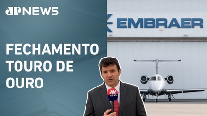Incertezas com tarifas pesa no Ibovespa; Embraer sobe | FECHAMENTO TOURO DE OURO