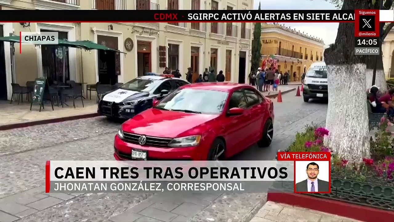 Autoridades de Chiapas detienen a presuntos integrantes de la banda de 'Los Negros de Chamula'