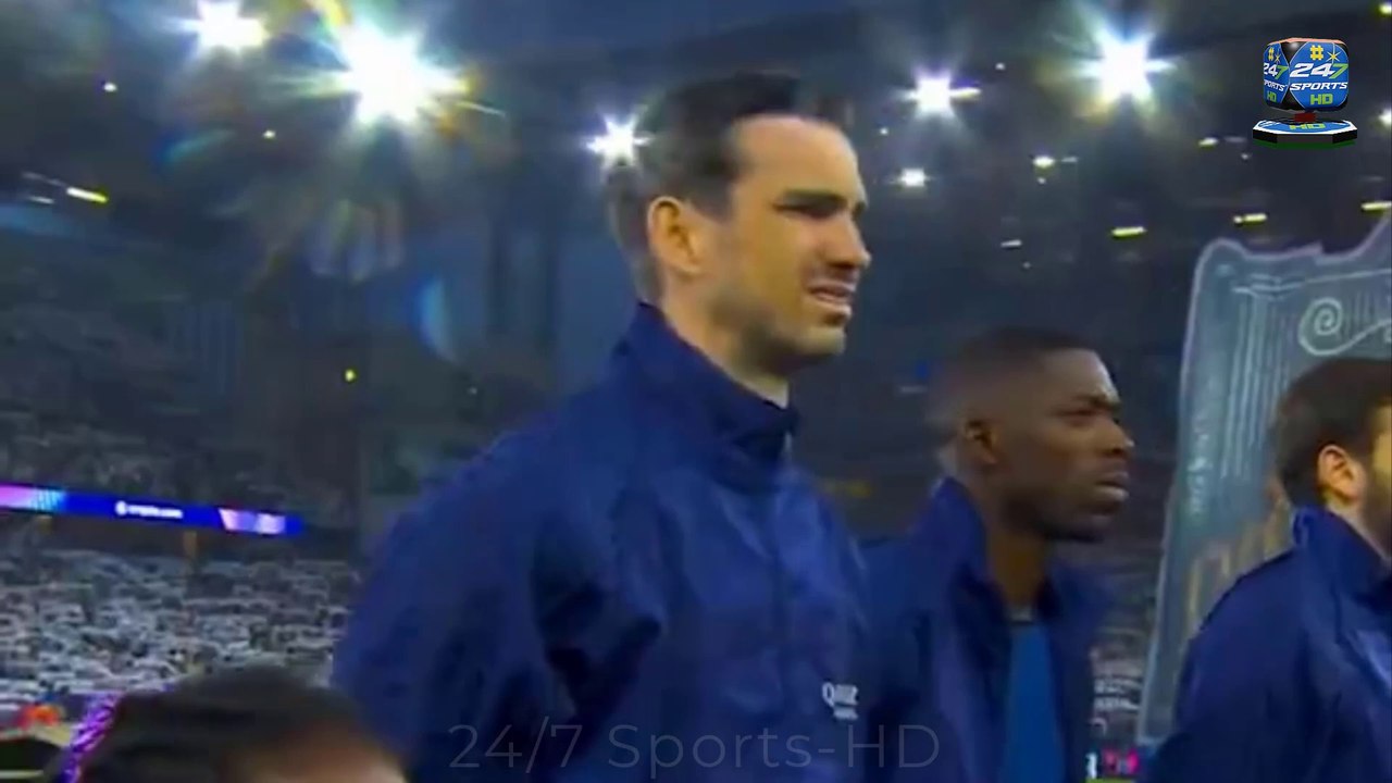 Embarrassing moment Aston Villa play EUROPA LEAGUE anthem instead of iconic Champions League theme as players line up for crunch quarter-final in front of Prince William