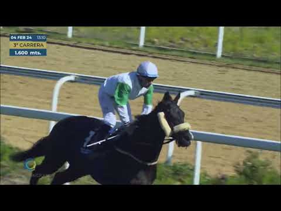 Borja Fayos, con la monta de Dabespir, alza el Premio Muchodeporte en el Gran Hipódromo de Andalucía