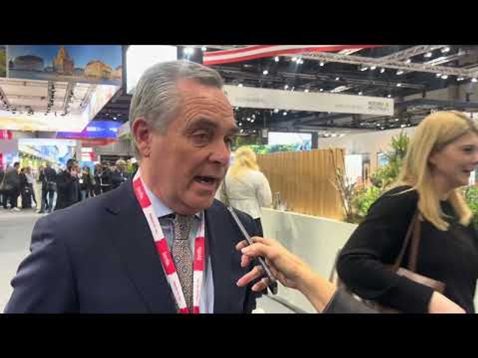 Declaraciones de Juan Bueno, teniente de Alcalde del Ayuntamiento de Sevilla en la ITB de Berlín