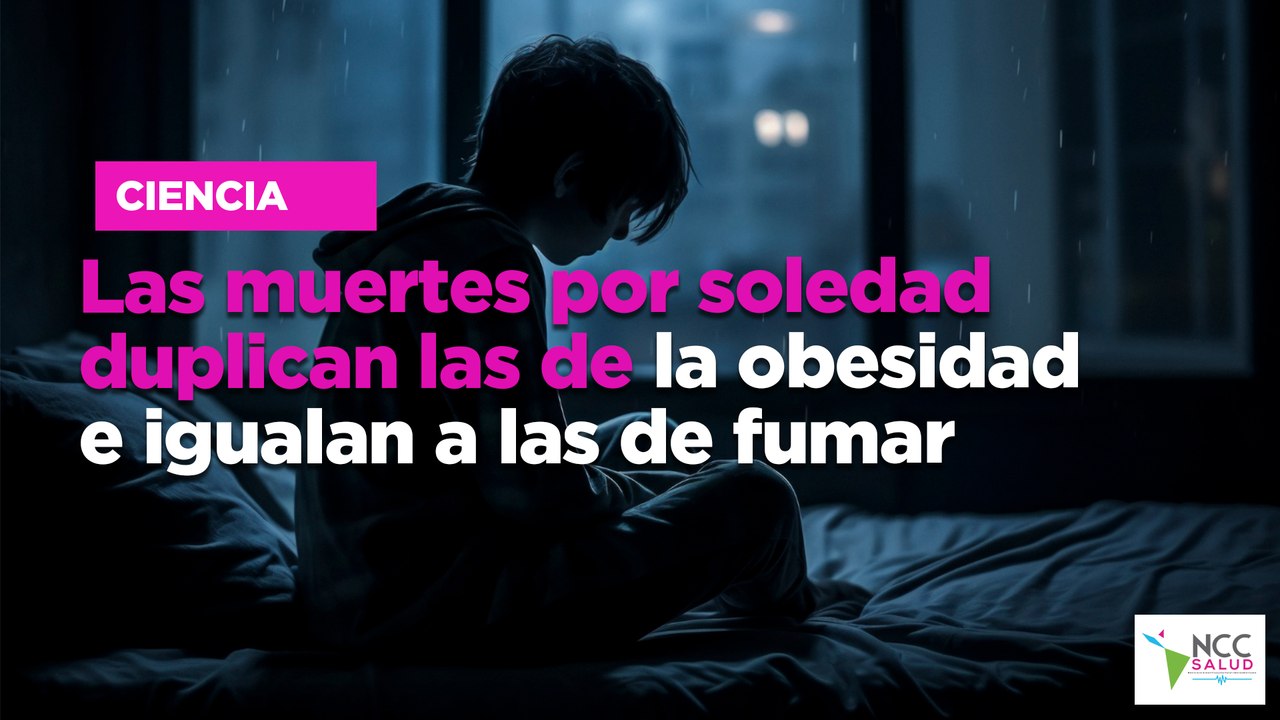 Las muertes por soledad duplican las de la obesidad e igualan a las de fumar