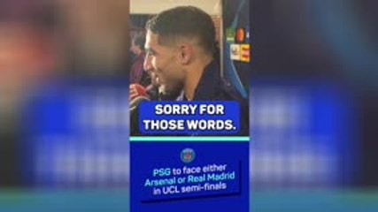 Hakimi 'doesn't give a damn' if PSG play Arsenal or Real Madrid
