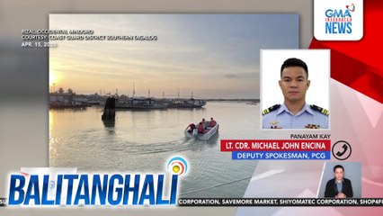 7 Pilipino at 3 Chinese na sakay ng dredging vessel na tumaob sa Rizal, Occidental Mindoro, hinahanap pa | Balitanghali