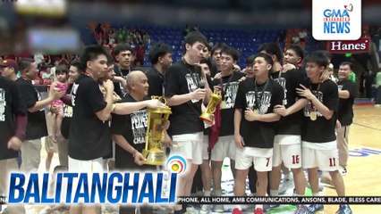 Perpetual Junior Altas, champion sa NCAA Season 100 Juniors Basketball | Balitanghali