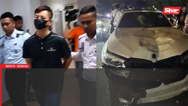 Pemandu BMW mabuk mengaku tidak bersalah langgar penghantar makanan