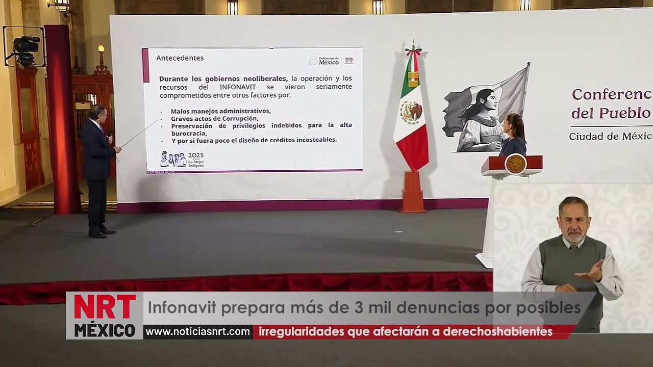 Infonavit prepara más de 3 mil denuncias por posibles irregularidades que afectarán a millas de derechoshabientes