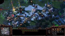 [SC2]No.0367--Great ZERG Player vs Medium-Level PROTOSS A.I, WIN[QueenRavagerLing].CUT.01'25-19'10