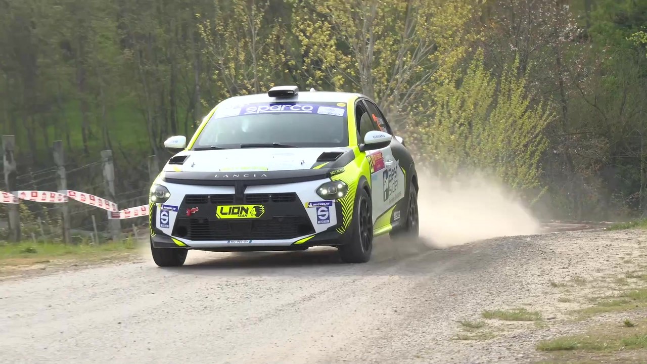 Lancia bei der Rally Regione Piemonte 2025 – Das Rennen