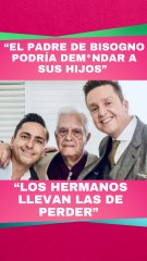 Padre de Daniel Bisogno ¿podría demandar sus hijos?