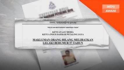 Polis minta bantuan kesan Mohd Fauzi