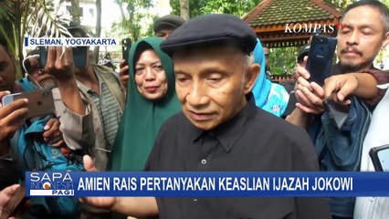 Amien Rais Persoalkan Keaslian Ijazah Jokowi, UGM Siap Jadi Saksi di Pengadilan