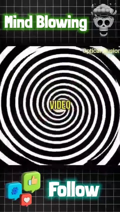 This video will blow your mind #opticalillusion #illusionvideo #shorts