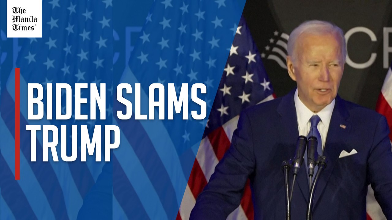 Biden criticizes Trump for 'so much damage' in under 100 days