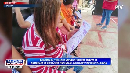 Pamahalaan, tiniyak na nakatutok si PBBM sa pagbaba sa single-digit percentage ang poverty...