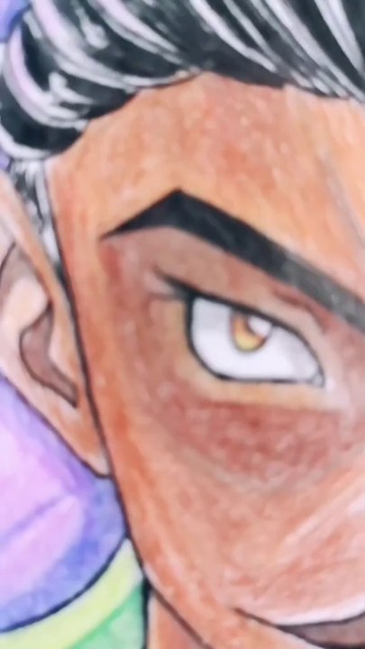 Drawing my OC Somnium Kouros