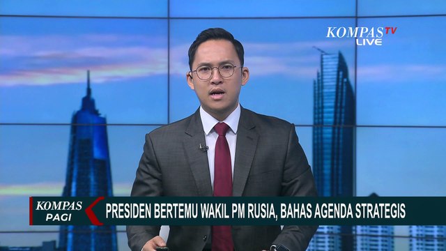 Presiden Prabowo Bertemu Wakil PM Rusia Denis Manturov, Bahas Agenda Strategis