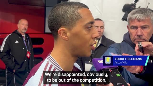 Tielemans praises 'amazing' Villa fans after Champions League exit
