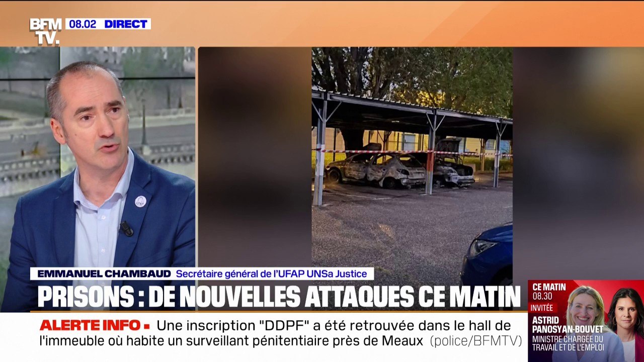 Une prison et un agent pénitentiaire visés par des nouvelles attaques dans la nuit de ce mardi à ce mercredi 16 avril