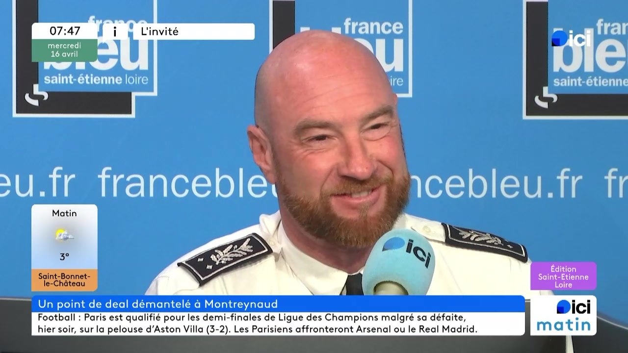 Yves Cellier, patron des policiers nationaux dans la Loire