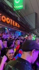 This is Songkran at Nana Plaza, Bangkok 🇹🇭