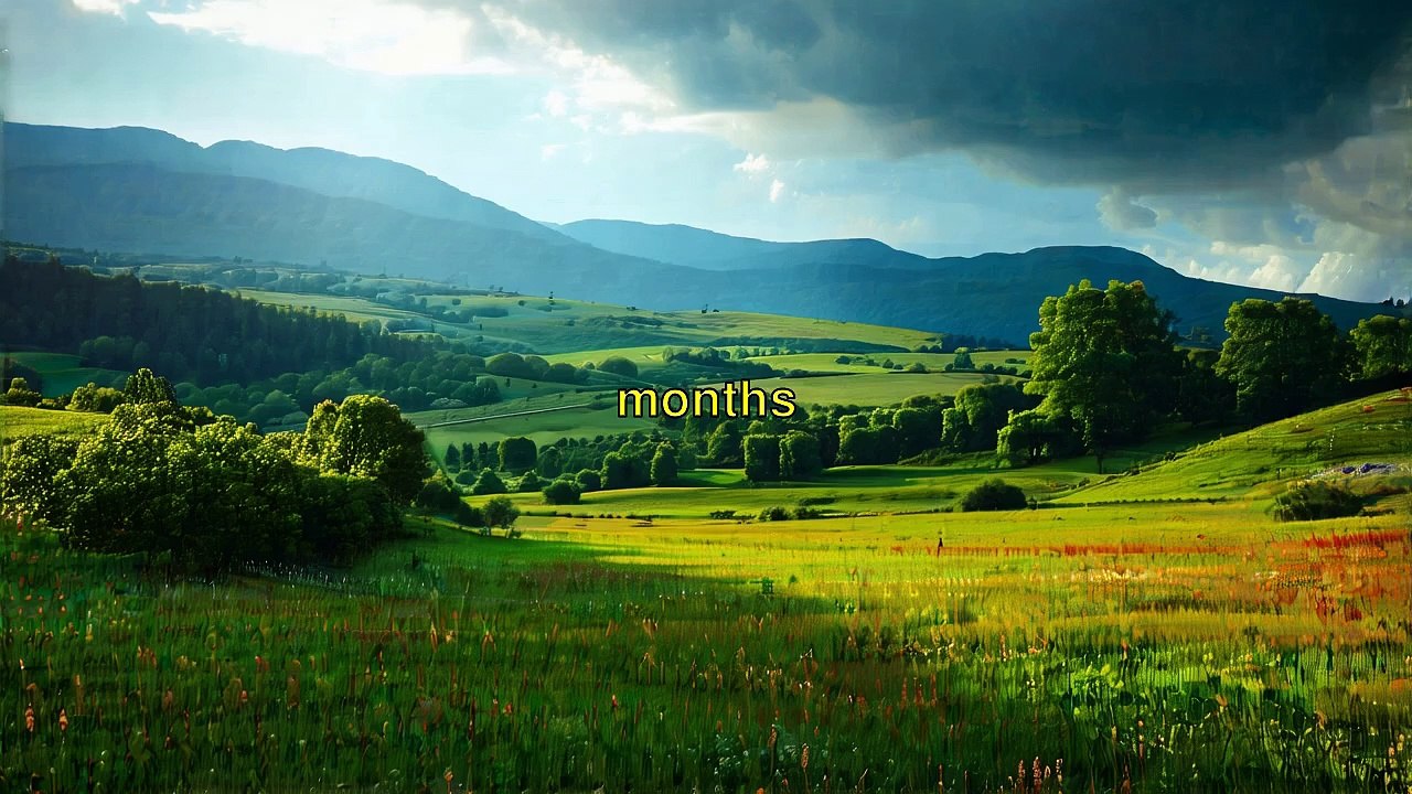 10000 palabras - months
