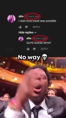 Bro is a time traveler 💀