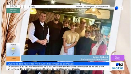 16/04/2025 - ici matin par ici Poitou en vidéo
