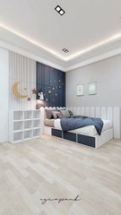 Dream Kids Room Design! 4x4m Magic Bedroom for 2+ Kids