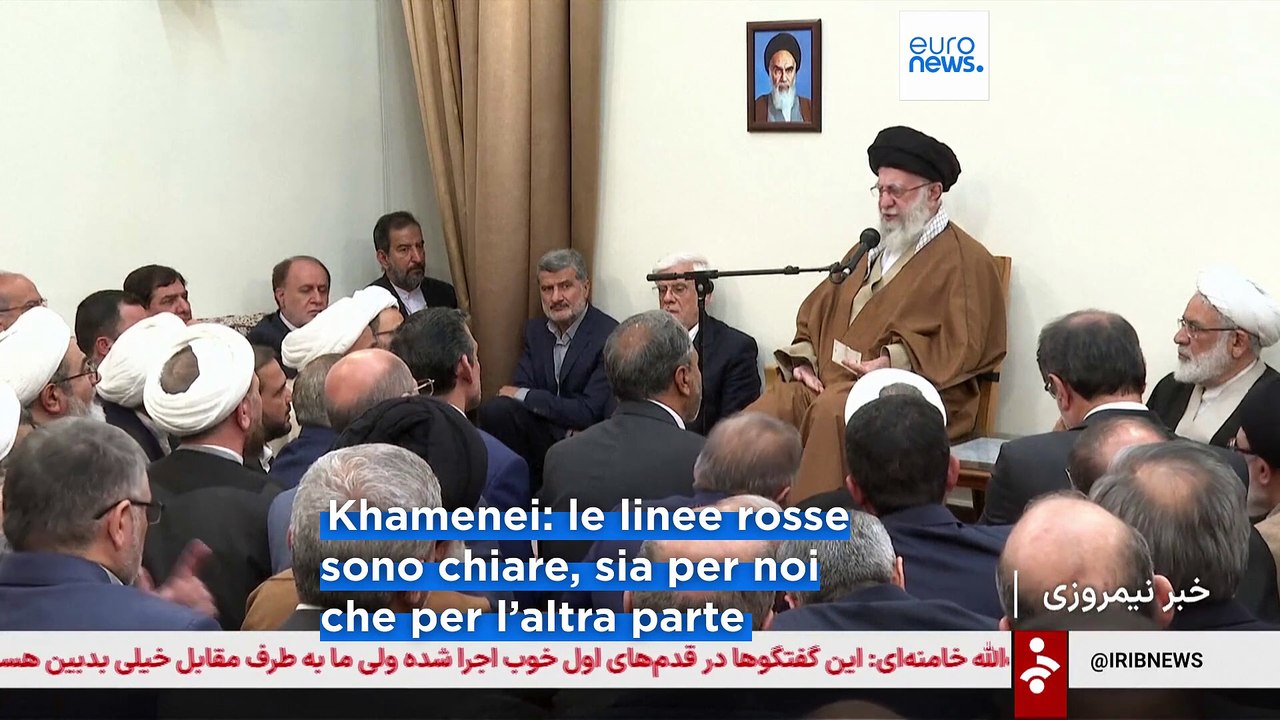 Nucleare Iran, guida suprema Khamenei: nè ottimisti nè pessimisti riguardo ai colloqui con Usa