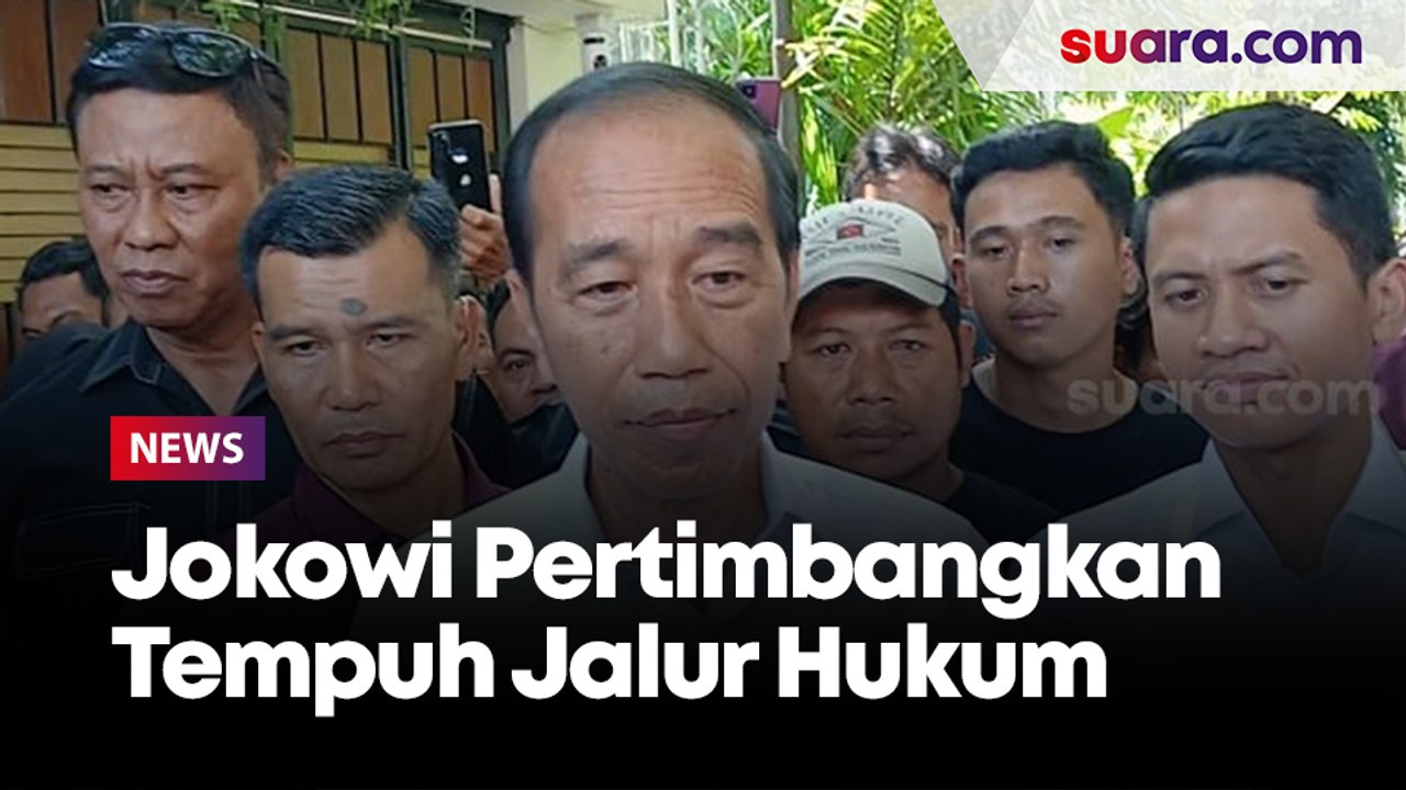 Jadi Fitnah dan Pencemaran Nama Baik, Jokowi Pertimbangkan Tempuh Jalur Hukum Soal Ijazah Palsu