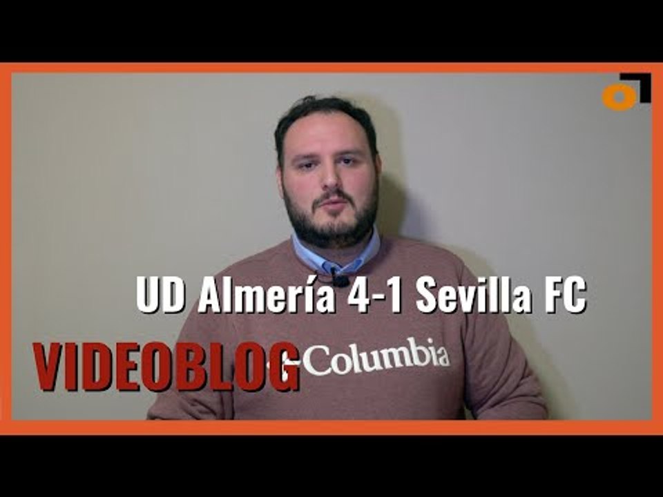 El videoblog del Almería 4-1 Sevilla: 'Carbón en Copa y a centrarse en LaLiga'