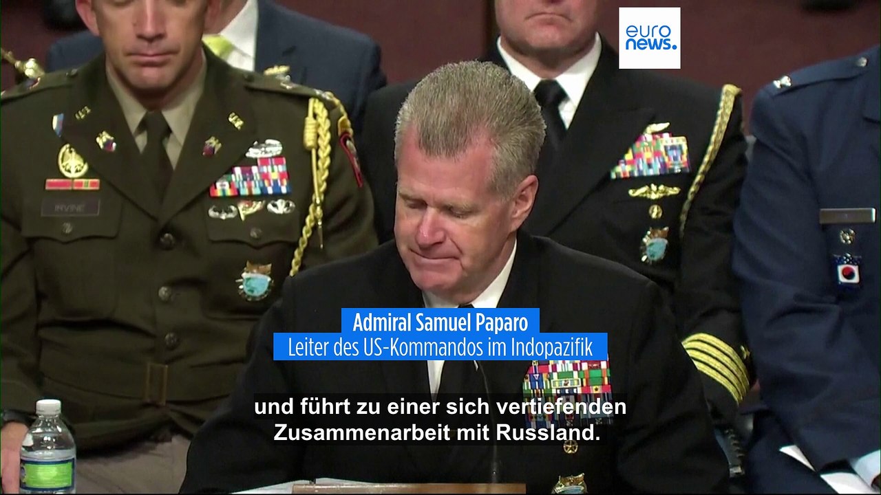 US-Militär: Pazifik durch die Zusammenarbeit zwischen China, Nordkorea und Russland bedroht