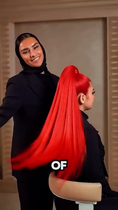 She turned hair into a fish