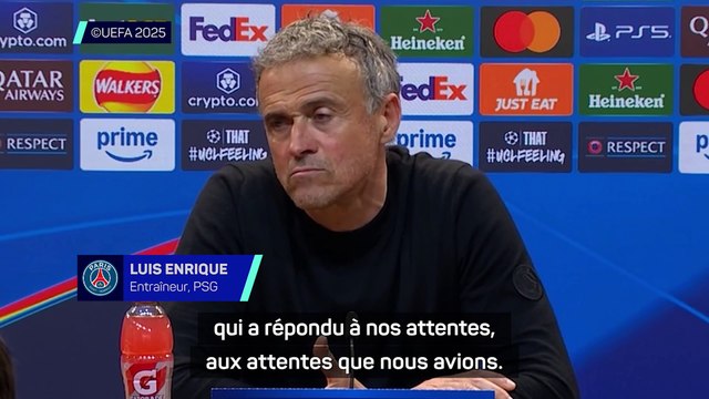 Luis Enrique : “Un match qui va nous faire grandir et nous améliorer”