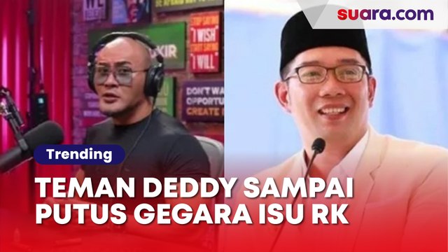 Teman Deddy Corbuzier Sampai Putus Gegara Isu Selingkuh Ridwan Kamil dan Lisa Mariana: Bodoh Banget!