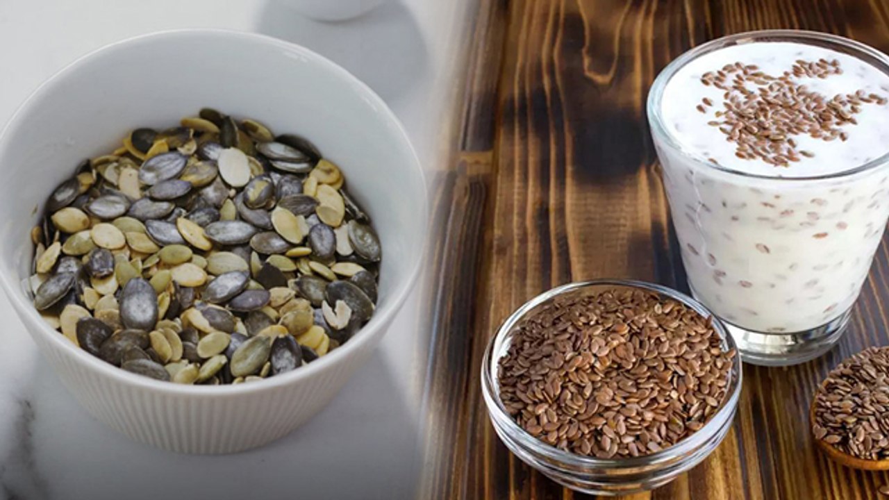 Milk With Seeds Benefits: दूध में Chia Flax Sunflower Pumpkin Seeds मिलाकर पीने से क्या होता है