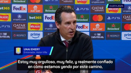 Emery: "Estoy muy orgulloso y feliz en cómo estamos logrando los objetivos"