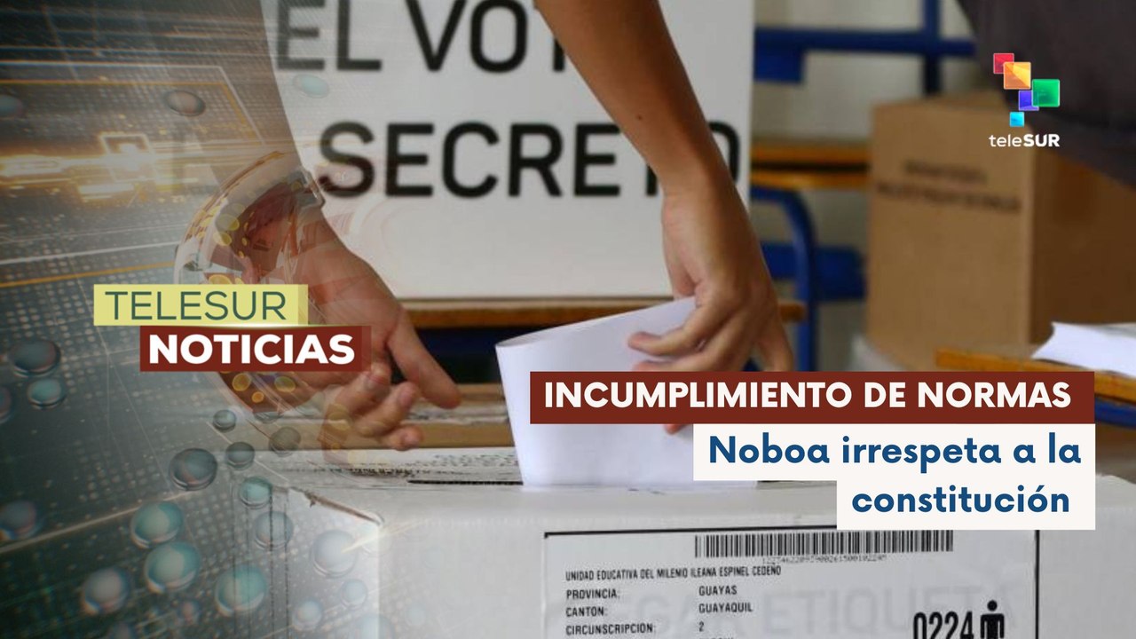 Misión electoral Europea denuncia incumplimiento de normas elecciones de Ecuador