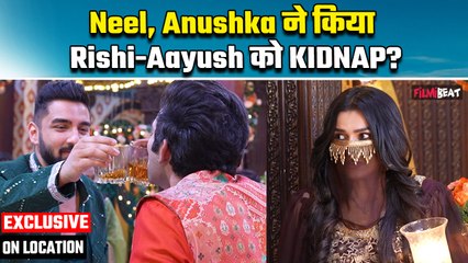 BhagyaLakshmi On Location: Rishi, Aayush को धोखे से Neel-Anushka ने पिलाई शराब, Lakshmi को हुआ शक