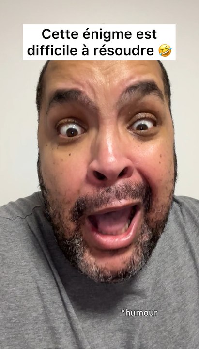 Cette énigme est difficile à résoudre 🤔 🤣#humour #drole #parodie. #enigme #devinette