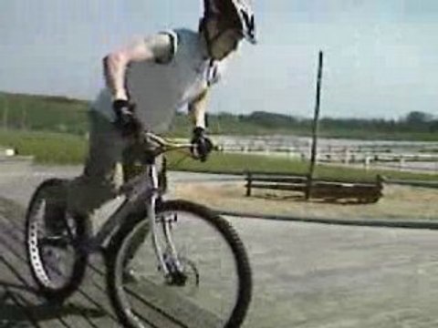 trial débutant a st aubin sur mer