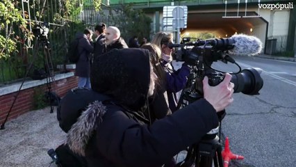 Declaración de Bolaños | El bus de Hazte Oír rodea La Moncloa